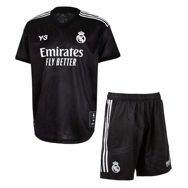 Camiseta Real Madrid Y/3 Niño 2022 Negro